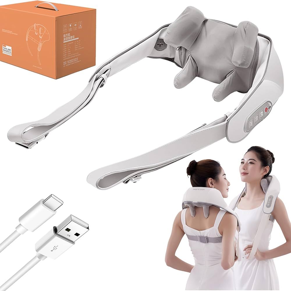 Neck and Back Massager With Bag
